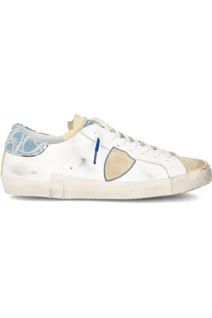Philippe model Buty, Mężczyzna, Biały, 41 EU, Zamsz, Sneakers Prsx Tennis
