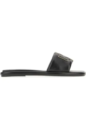 Tory Burch Buty, Kobieta, Czarny, 40 EU, Stylowe Sandały na Lato