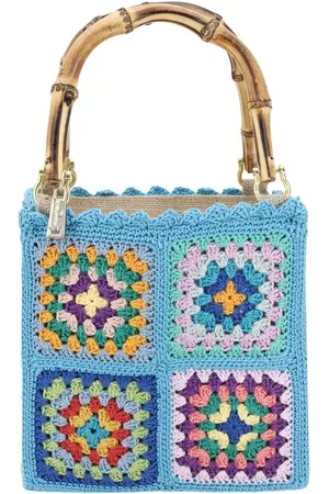 La Milanesa Torebki, Kobieta, Niebieski, ONE SIZE, Bambus, Letnia torba Boho Chic