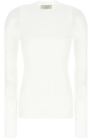 Sportmax Koszulki, Kobieta, Biały, S, Stylowy Top dla Aktywnego Trybu Życia