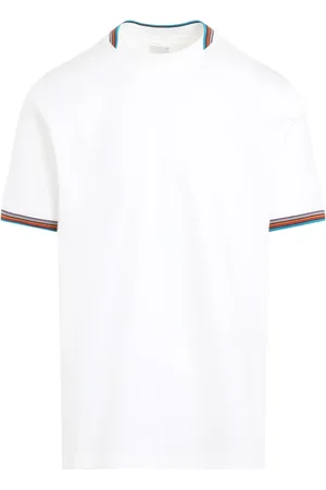 Paul Smith Koszulki, Mężczyzna, Biały, L, Biała Koszulka Stylowy Design