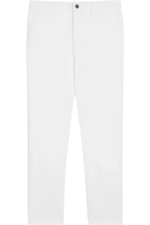 Max Mara Spodnie, Kobieta, Biały, XS, Białe Spodnie Detroit
