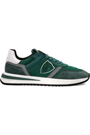 Philippe model Buty, Mężczyzna, Zielony, 41 EU, Zamsz, Sneakers Tropez 2.1 Running