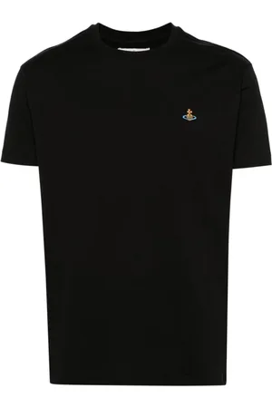 Vivienne Westwood Koszulki, Mężczyzna, Czarny, S, Klasyczne T-shirty i Pola Multicolor Orb