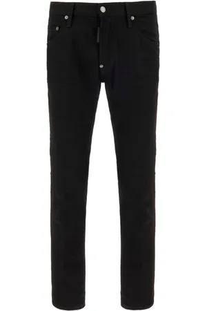 Dsquared2 Jeansy, Mężczyzna, Czarny, S, Klasyczne dżinsy na co dzień
