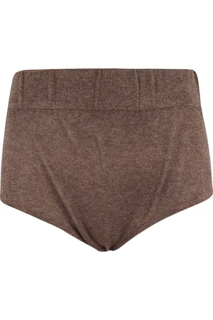 FEDERICA TOSI Szorty, Kobieta, brązowy, S, Bronze Stretch Culottes Flexage