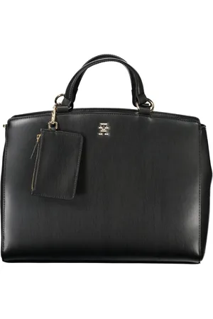 Tommy Hilfiger Torebki, Kobieta, Czarny, ONE SIZE, Damska torebka z odpinanym paskiem