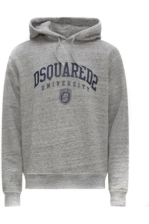 Dsquared2 Bluzy, Mężczyzna, Szary, L, Stylowe Bluzy i Swetry