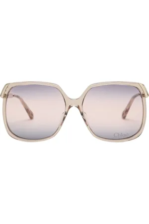 Chloé Akcesoria, Kobieta, Różowy, ONE SIZE, Stylowe okulary przeciwsłoneczne na słoneczne dni