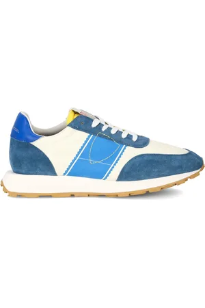 Philippe model Buty, Mężczyzna, Niebieski, 44 EU, Zamsz, Sneakers Tour Running