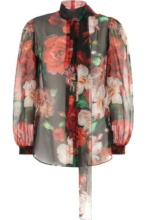 Dolce & Gabbana Bluzki, Kobieta, Wielobarwność, M, Stylowe Koszule dla Mężczyzn i Kobiet