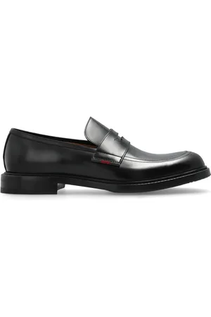 Gucci Buty, Mężczyzna, Czarny, 42 EU, Czarne Buty Loafer Styl Luksusowy