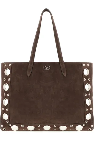 VALENTINO GARAVANI Torebki, Mężczyzna, brązowy, ONE SIZE, Len, Torby na ramię