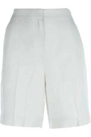 Calvin Klein Szorty, Kobieta, Biały, M, Casual Bermuda Buty dla Kobiet