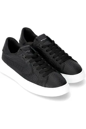 Philippe model Buty, Mężczyzna, Czarny, 45 EU, Sneakers Temple Tennis