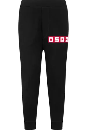 Dsquared2 Spodnie, Mężczyzna, Czarny, L, Denim, Slim Fit Denim Jeansy