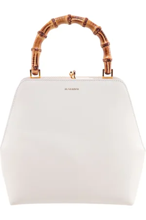 Jil Sander Torebki, Kobieta, Biały, ONE SIZE, Bambus, Torebki