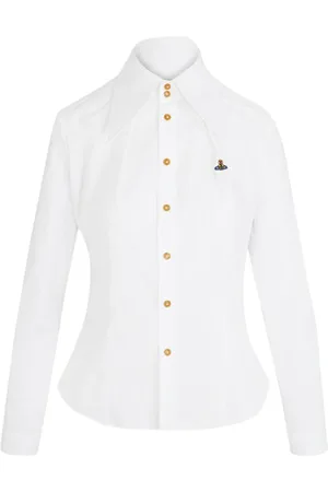 Vivienne Westwood Bluzki, Kobieta, Biały, XS, Koszula Violin Moda Damska