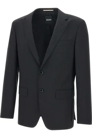 HUGO BOSS Kurtki, Mężczyzna, Czarny, 2XL, Czarna Americana Oversized Koszulka