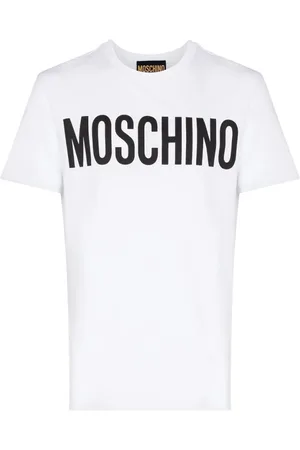Moschino Koszulki, Mężczyzna, Biały, M, Stylowe T-shirty dla Mężczyzn i Kobiet