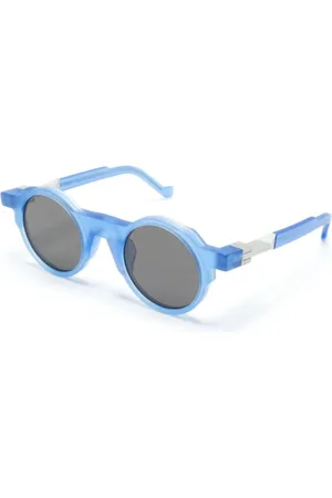 Vava Eyewear Akcesoria, unisex, Niebieski, 45 MM, Bl 0002 Crystal Matt Okulary