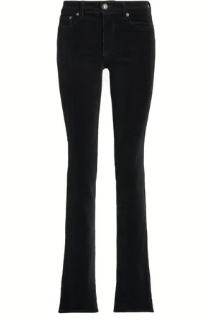 Ralph Lauren Jeansy, Kobieta, Czarny, S, Jeansyy z 5 kieszeniami o średnim staniku