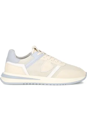 Philippe model Buty, Mężczyzna, Beżowy, 42 EU, Zamsz, Sneakers Tropez 2.1 Running
