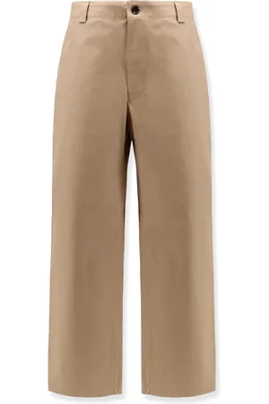 Gucci Spodnie, Mężczyzna, brązowy, XL, Brązowe spodnie męskie