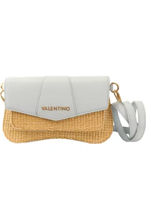 Valentino by Mario Valentino Torebki, Kobieta, Niebieski, ONE SIZE, Len, Grenada Crossbody Torebka