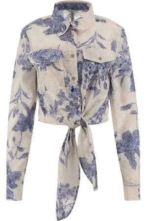 Guess Bluzki, Kobieta, Niebieski, XL, Bluzka Adelaide - Modny Damski Top