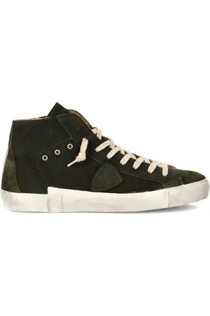 Philippe model Buty, Mężczyzna, Zielony, 45 EU, Zamsz, Sneakers Prsx Tennis