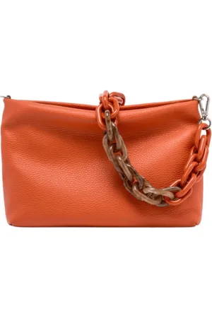Gianni chiarini Torebki, Kobieta, Pomarańczowy, ONE SIZE, Corallo Clutch Torebka
