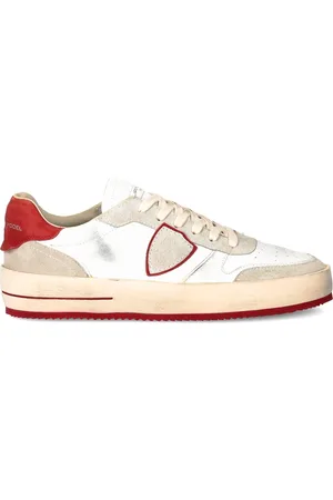 Philippe model Buty, Mężczyzna, Wielobarwność, 45 EU, Zamsz, Sneakers Nice Tennis
