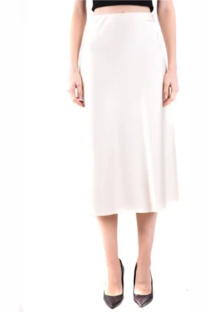 ERMANNO SCERVINO Spódnice, Kobieta, Szary, M, Elegancka Kolekcja Spódnic