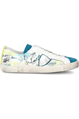 Philippe model Buty, Mężczyzna, Wielobarwność, 45 EU, Zamsz, Sneakers Prsx Tennis