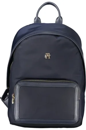 Tommy Hilfiger Torebki, Kobieta, Niebieski, ONE SIZE, Poliester, Damski plecak z zamkiem błyskawicznym