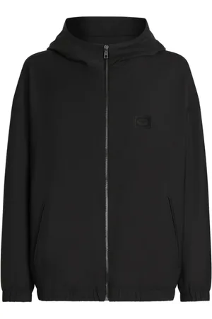 Dolce & Gabbana Bluzy, Mężczyzna, Czarny, L, Czarne Kurtki dla Mężczyzn