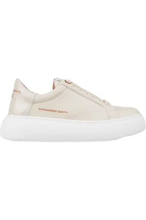 Alexander Smith Buty, Kobieta, Beżowy, 38 EU, Beżowe Eco Greenwich Sneakers Stylowy Design