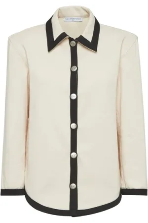 MVP Wardrobe Kurtki, Kobieta, Żółty, XS, Bawełna, LIV Jacket