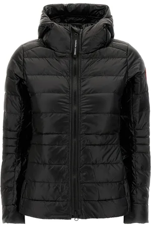 Canada Goose Kurtki, Kobieta, Czarny, L, Nylon, Kurtki ocieplane dla mężczyzn i kobiet