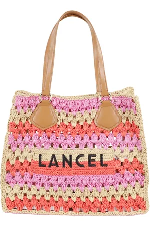LANCEL Torebki, Kobieta, Wielobarwność, ONE SIZE, Raffia Letnia Torba Torebka