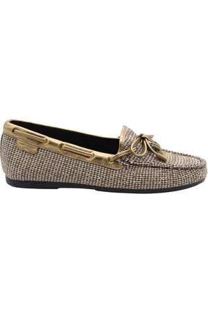 Kurt Geiger Buty, Kobieta, brązowy, 41 EU, Klasyczne Skórzane Mokasyny Slivovitz