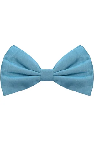 Dolce & Gabbana Akcesoria, Mężczyzna, Niebieski, ONE SIZE, Jedwabny Papillon w Jasnoniebieskim