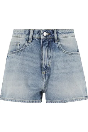 Icon Denim Szorty, Kobieta, Niebieski, W25, Denim, Klasyczne Szorty Dżinsowe dla Kobiet