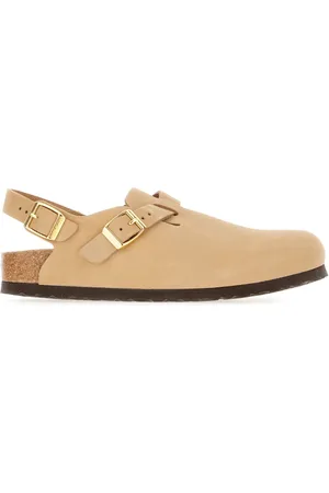 Birkenstock Buty, Kobieta, Beżowy, 38 EU, Wygodne kapcie dla domowego relaksu