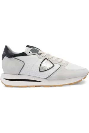 Philippe model Buty, Mężczyzna, Biały, 44 EU, Buty sportowe w stylu High Top, biało-czarne
