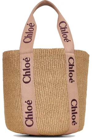 Chloé Torebki, Kobieta, Beżowy, ONE SIZE, Haftka z haftem w kolorze tan