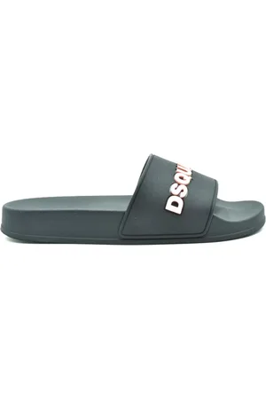 Dsquared2 Buty, Kobieta, Czarny, 40 EU, Stylowe Slidersy dla Mężczyzn