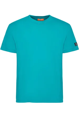 sunseeker Koszulki, Mężczyzna, Zielony, M, Paul Neck T-shirt