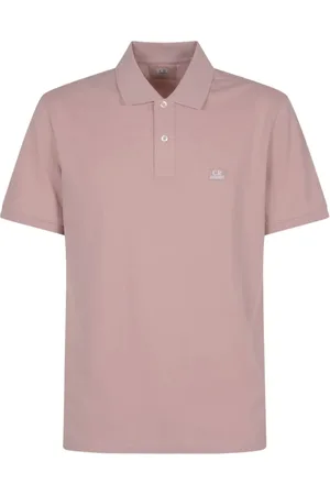 C.P. Company Koszulki, Mężczyzna, Różowy, 2XL, Polo z logo